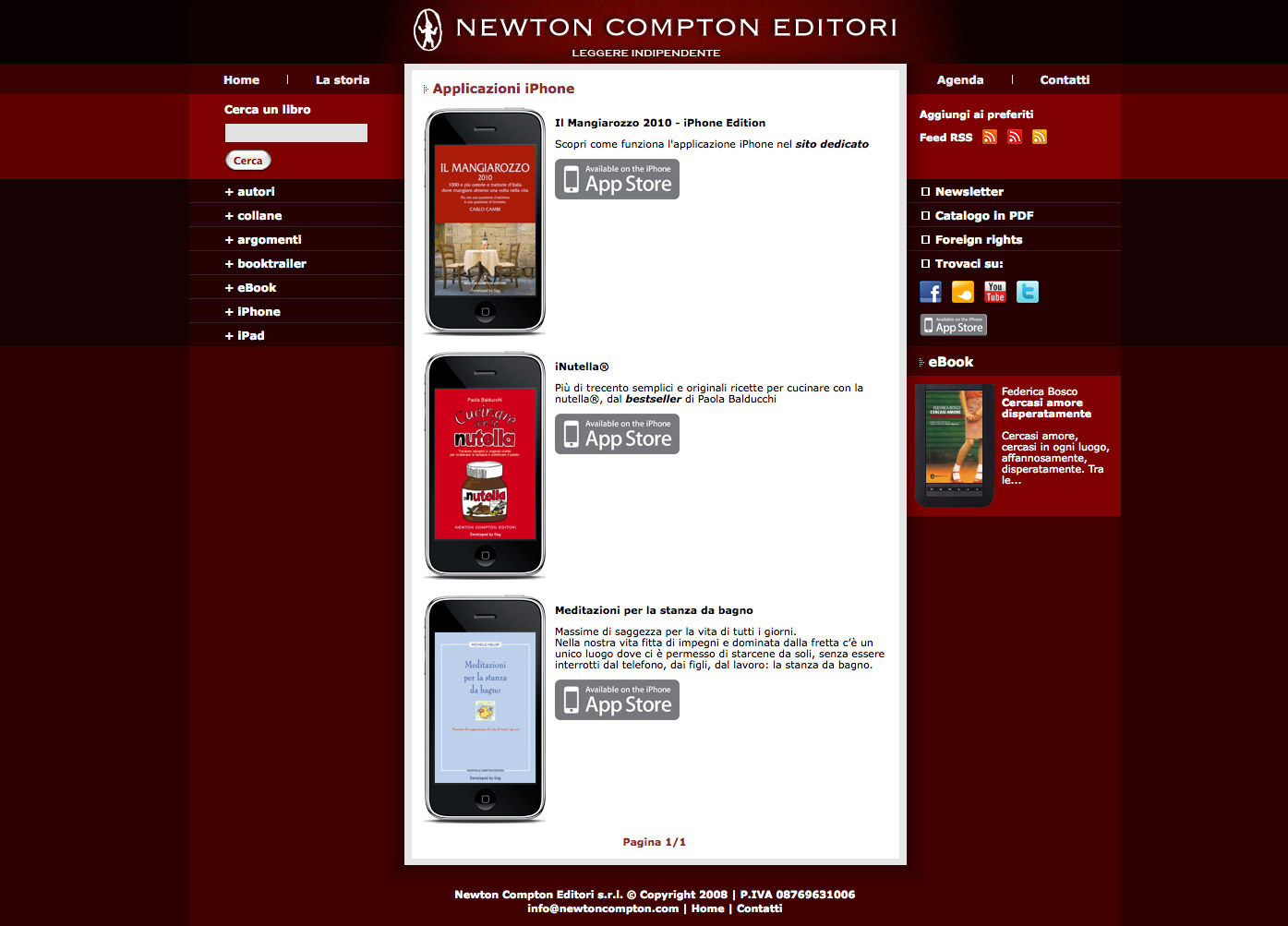 App per iPhone di Newton Compton Editori