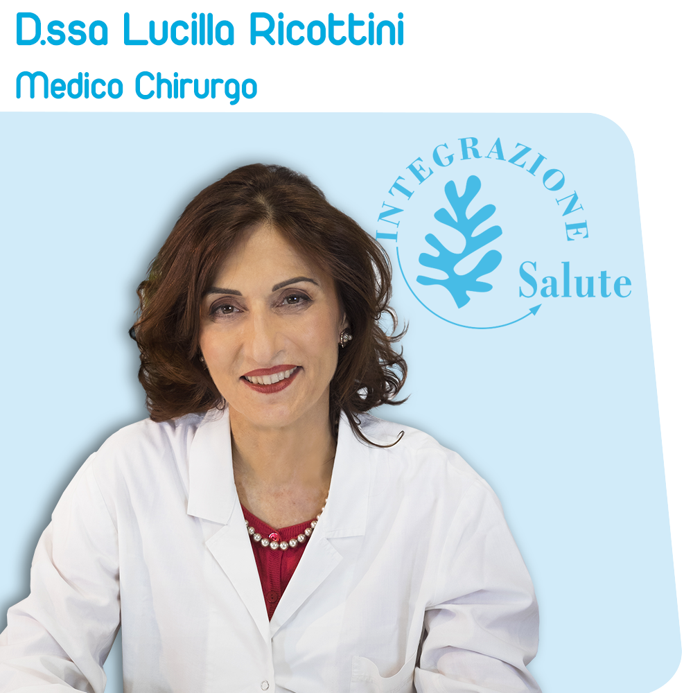 Dottoressa Lucilla Ricottini logo e fotografia