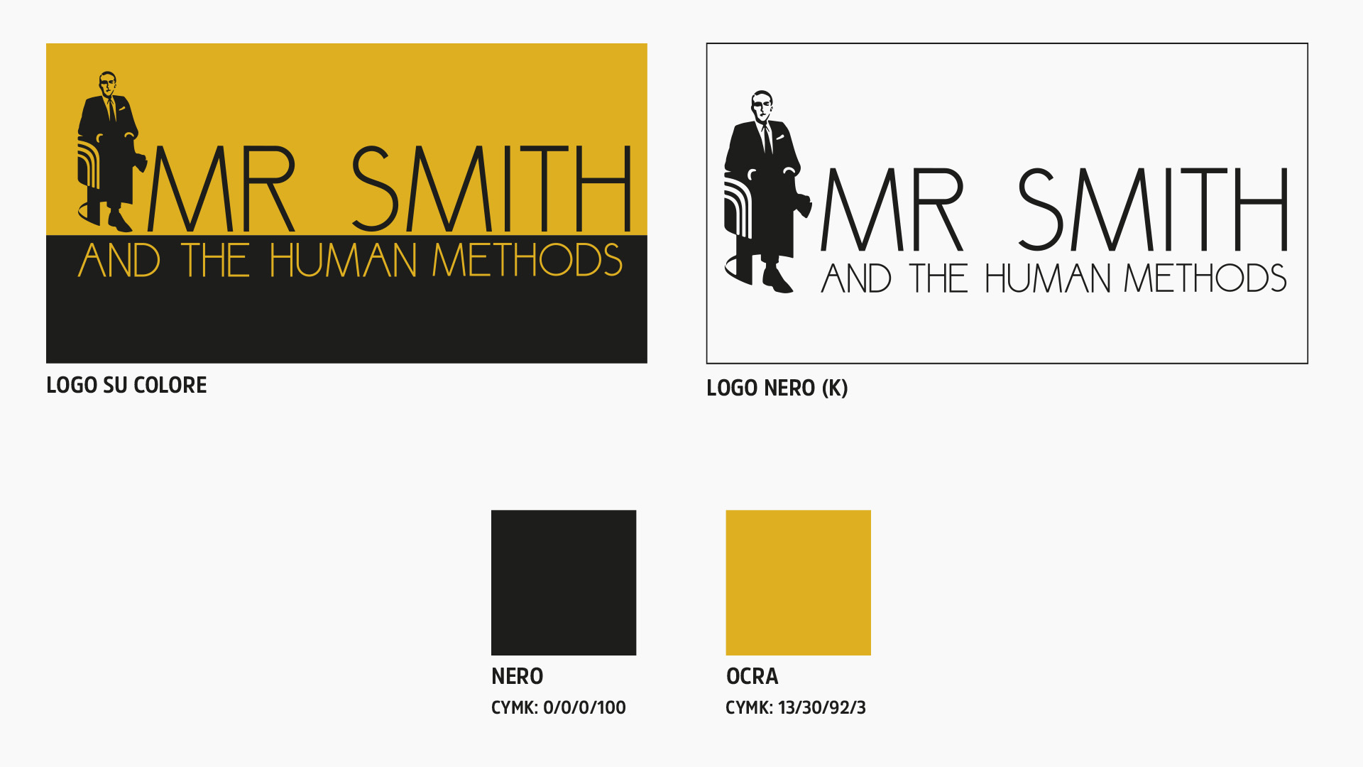 Mr Smith and the Human Methods declinazioni logo